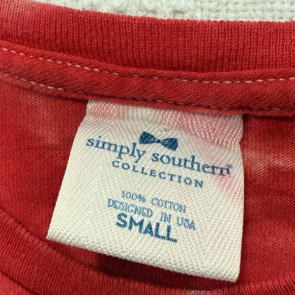 Simply Southern Tie Dye Graphic Tee (S) - Picture 2 of 7